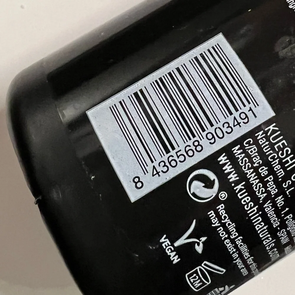 Kueshi Naturals Limited Edition Vanilla Shower Gel